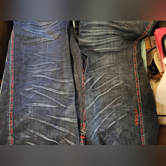 Womens Heavily Embellished Coogi Jeans sz 13/14 x 33.5 - Picture 2 of 15